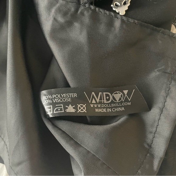 NWT Dolls Kill Widow Idol Worship Mini Skirt Medium - Picture 15 of 15